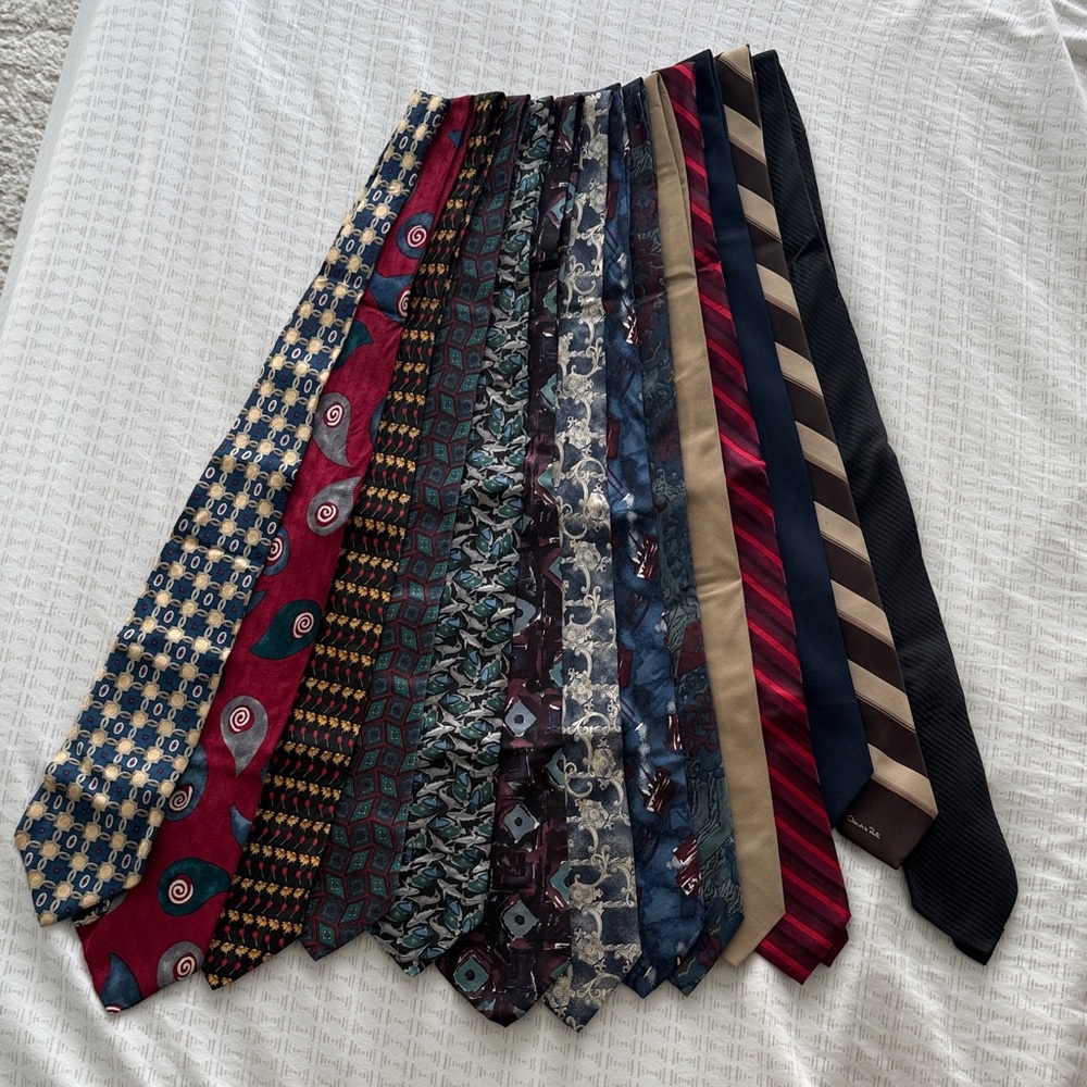Assorted Men's Ties Collection-14 pcs
